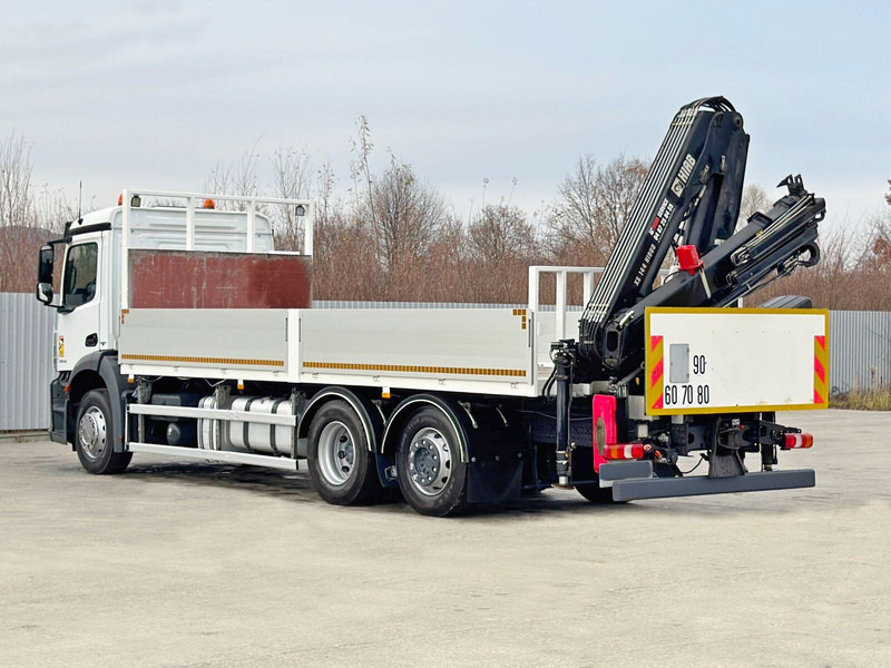 Mercedes-Benz ANTOS 2543* HIAB 144 BS - 2 HIDUO /FUNK - 栏板式/ 平板卡车:图5 Mercedes-Benz ANTOS 2543* HIAB 144 BS - 2 HIDUO /FUNK - 栏板式/ 平板卡车:图5