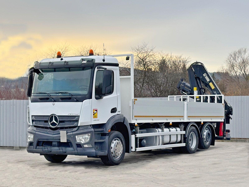Mercedes-Benz ANTOS 2543* HIAB 144 BS - 2 HIDUO /FUNK - 栏板式/ 平板卡车:图3 Mercedes-Benz ANTOS 2543* HIAB 144 BS - 2 HIDUO /FUNK - 栏板式/ 平板卡车:图3
