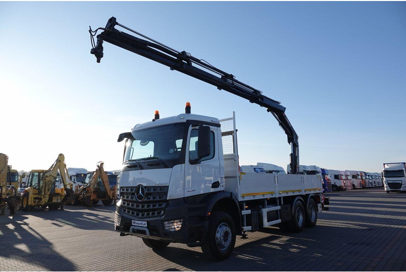 Mercedes-Benz AROCS 2633 / 6x4 / SKRZYNIOWY - 6,5 M / HDS HIAB 188 b-3 wysów: - 栏板式/ 平板卡车, 起重车:图2 Mercedes-Benz AROCS 2633 / 6x4 / SKRZYNIOWY - 6,5 M / HDS HIAB 188 b-3 wysów: - 栏板式/ 平板卡车, 起重车:图2