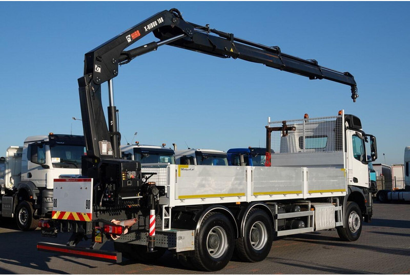 Mercedes-Benz AROCS 2633 / 6x4 / SKRZYNIOWY - 6,5 M / HDS HIAB 188 b-3 wysów: - 栏板式/ 平板卡车, 起重车:图4 Mercedes-Benz AROCS 2633 / 6x4 / SKRZYNIOWY - 6,5 M / HDS HIAB 188 b-3 wysów: - 栏板式/ 平板卡车, 起重车:图4