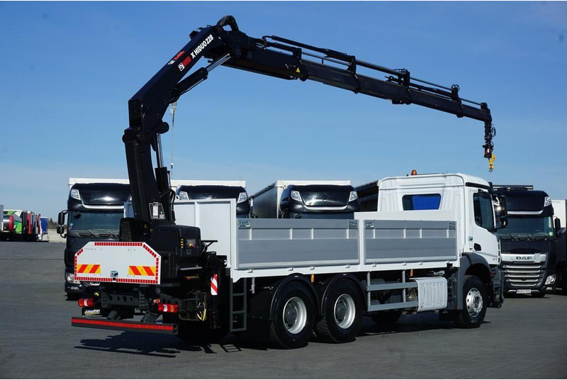 Mercedes-Benz AROCS / 2643 / 6 X 4 / SKRZYNIOWY + HDS / HIAB 228 E – 4 / WYS. - 栏板式/ 平板卡车, 起重车:图5 Mercedes-Benz AROCS / 2643 / 6 X 4 / SKRZYNIOWY + HDS / HIAB 228 E – 4 / WYS. - 栏板式/ 平板卡车, 起重车:图5