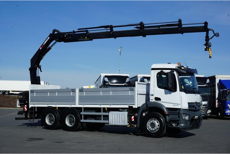 Mercedes-Benz AROCS / 2643 / 6 X 4 / SKRZYNIOWY + HDS / HIAB 228 E – 4 / WYS. - 栏板式/ 平板卡车, 起重车:图4 Mercedes-Benz AROCS / 2643 / 6 X 4 / SKRZYNIOWY + HDS / HIAB 228 E – 4 / WYS. - 栏板式/ 平板卡车, 起重车:图4