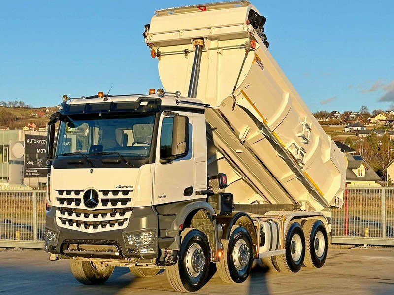 Mercedes-Benz AROCS 3248 * KIPPER * 8x4 * TOPZUSTAND - 翻斗车:图4 Mercedes-Benz AROCS 3248 * KIPPER * 8x4 * TOPZUSTAND - 翻斗车:图4