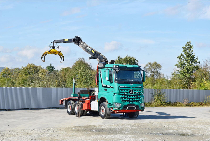 Mercedes-Benz AROCS 3363 *HOLZTRANSPORTER * LOGLIFT 251S /6x4 - 木材运输车, 起重车:图2 Mercedes-Benz AROCS 3363 *HOLZTRANSPORTER * LOGLIFT 251S /6x4 - 木材运输车, 起重车:图2