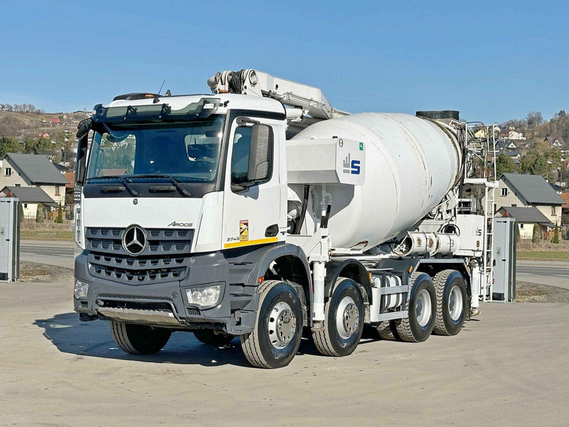 Mercedes-Benz AROCS 3743 * Betonpumpe + FUNK * 8x4 * TOP - 混凝土搅拌车:图2 Mercedes-Benz AROCS 3743 * Betonpumpe + FUNK * 8x4 * TOP - 混凝土搅拌车:图2