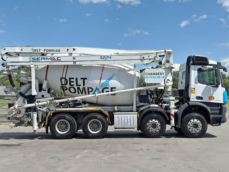 Mercedes-Benz AROCS 3743 * Betonpumpe + FUNK * 8x4 * TOP - 混凝土搅拌车:图5 Mercedes-Benz AROCS 3743 * Betonpumpe + FUNK * 8x4 * TOP - 混凝土搅拌车:图5