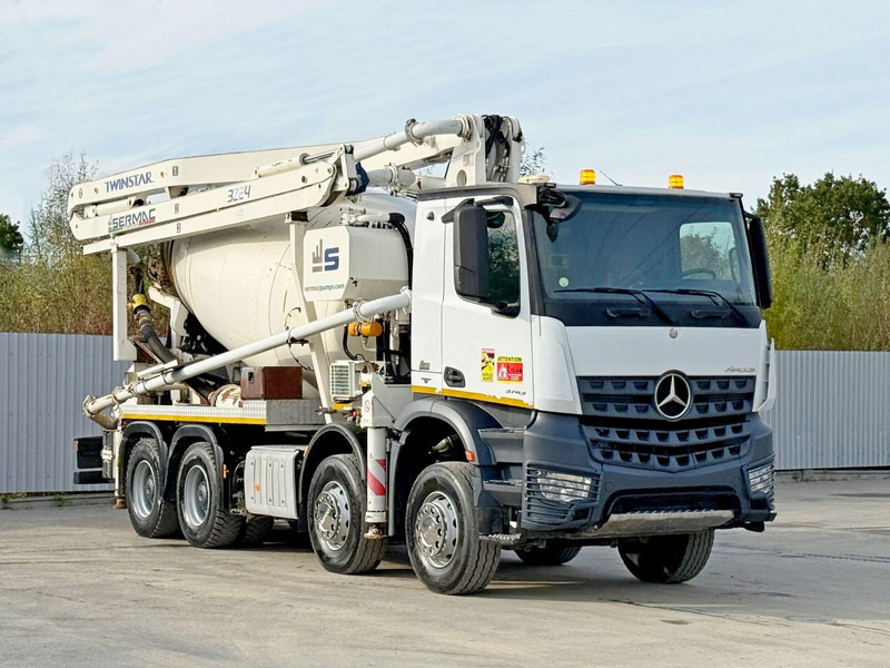 Mercedes-Benz AROCS 3743 * Betonpumpe + FUNK * 8x4 * TOP - 混凝土泵车:图1 Mercedes-Benz AROCS 3743 * Betonpumpe + FUNK * 8x4 * TOP - 混凝土泵车:图1