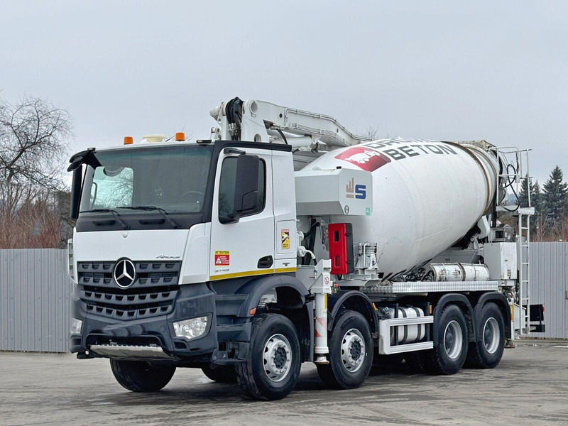 Mercedes-Benz AROCS 3743 - 混凝土泵车:图2 Mercedes-Benz AROCS 3743 - 混凝土泵车:图2