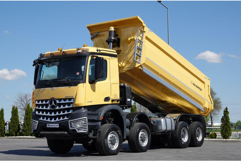 Mercedes-Benz AROCS 4145 / 8x8 / WYWROTKA TYLNOZSYPOWA / KH KIPPER / EURO 6 - 翻斗车:图1 Mercedes-Benz AROCS 4145 / 8x8 / WYWROTKA TYLNOZSYPOWA / KH KIPPER / EURO 6 - 翻斗车:图1