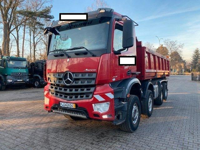 Mercedes-Benz AROCS 4148 8x4 EUR 6 KIPPER MEILLER BORDMATIK - 翻斗车:图4 Mercedes-Benz AROCS 4148 8x4 EUR 6 KIPPER MEILLER BORDMATIK - 翻斗车:图4