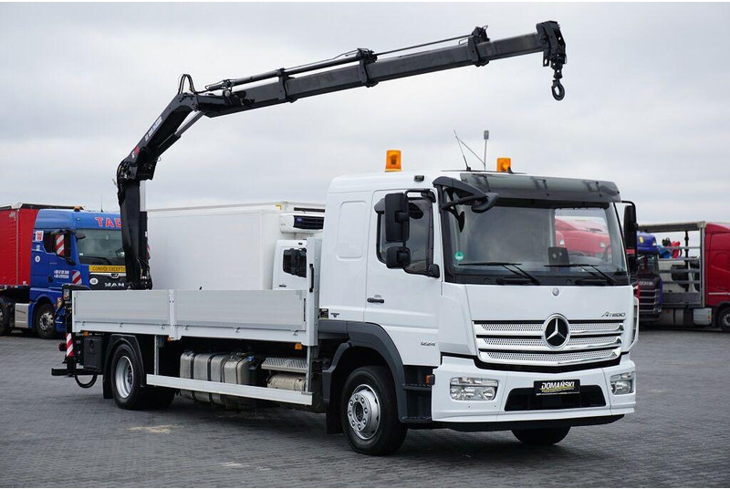 Mercedes-Benz ATEGO / 1224 / ACC / SKRZYNIOWY + HDS / HIAB 099 B - 3 DUO - 栏板式/ 平板卡车, 起重车:图1 Mercedes-Benz ATEGO / 1224 / ACC / SKRZYNIOWY + HDS / HIAB 099 B - 3 DUO - 栏板式/ 平板卡车, 起重车:图1