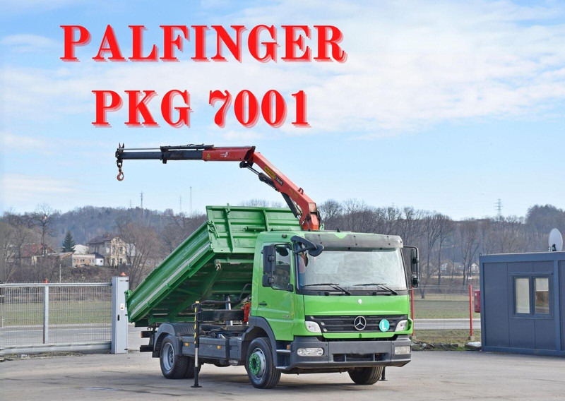 Mercedes-Benz ATEGO 1224 - 翻斗车, 起重车:图1 Mercedes-Benz ATEGO 1224 - 翻斗车, 起重车:图1