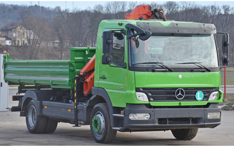 Mercedes-Benz ATEGO 1224 - 翻斗车, 起重车:图4 Mercedes-Benz ATEGO 1224 - 翻斗车, 起重车:图4