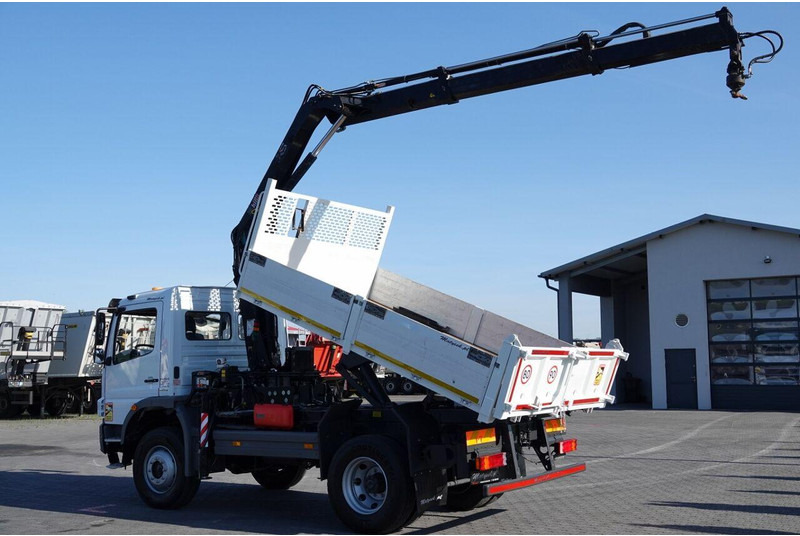 Mercedes-Benz ATEGO 16.24 / 4X4 / WYWROTKA + HDS HIAB 111 BS-2 / PILOT / ROT - 翻斗车:图3 Mercedes-Benz ATEGO 16.24 / 4X4 / WYWROTKA + HDS HIAB 111 BS-2 / PILOT / ROT - 翻斗车:图3