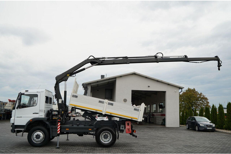 Mercedes-Benz ATEGO 1629 / 4x4 / WYWROTKA + HDS HIAB 111 B-3 / PILOT / ROTAT - 翻斗车, 起重车:图3 Mercedes-Benz ATEGO 1629 / 4x4 / WYWROTKA + HDS HIAB 111 B-3 / PILOT / ROTAT - 翻斗车, 起重车:图3