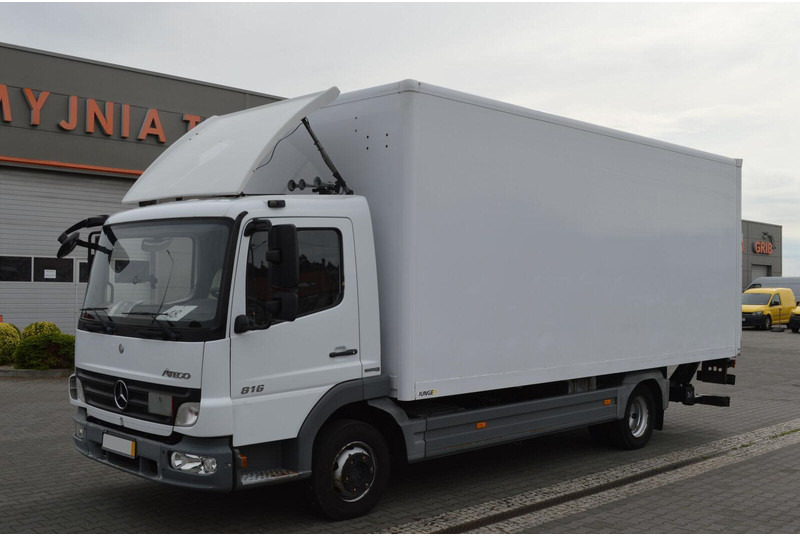 Mercedes-Benz ATEGO 816 CONTAINER+LIFT EURO 5 - 厢式卡车:图1 Mercedes-Benz ATEGO 816 CONTAINER+LIFT EURO 5 - 厢式卡车:图1