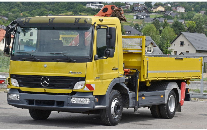 Mercedes-Benz ATEGO 818 - 翻斗车, 起重车:图4 Mercedes-Benz ATEGO 818 - 翻斗车, 起重车:图4