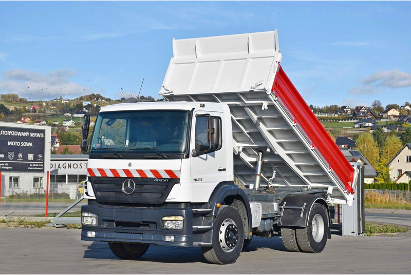 Mercedes-Benz AXOR 1823 * KIPPER 4,45 m * TOPZUSTAND - 翻斗车:图1 Mercedes-Benz AXOR 1823 * KIPPER 4,45 m * TOPZUSTAND - 翻斗车:图1