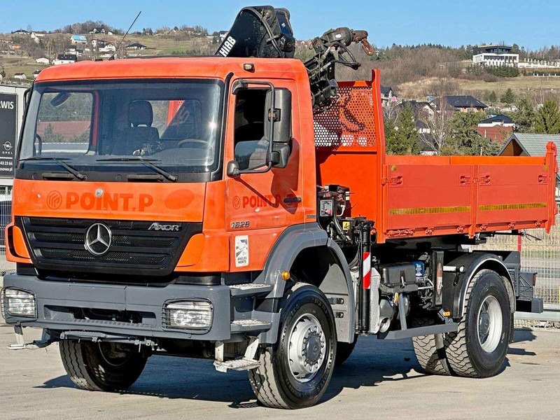 Mercedes-Benz AXOR 1829 * HIAB 1111 HIDUO + FUNK * TOP * 4x4 - 翻斗车, 起重车:图3 Mercedes-Benz AXOR 1829 * HIAB 1111 HIDUO + FUNK * TOP * 4x4 - 翻斗车, 起重车:图3