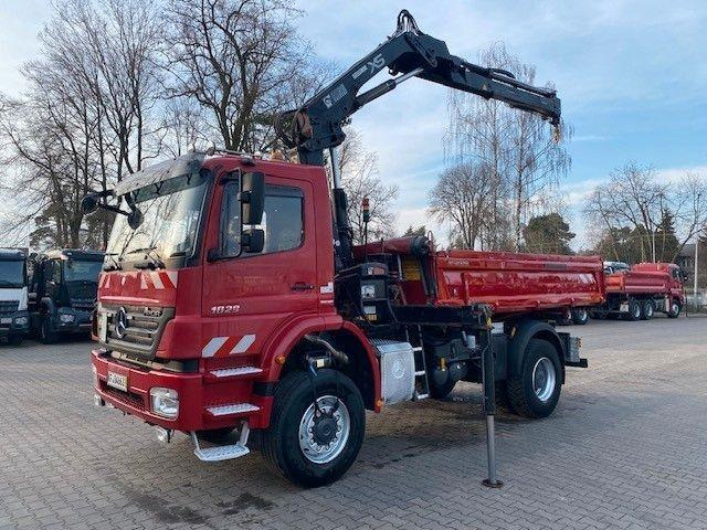 Mercedes-Benz AXOR 1829 - 翻斗车, 起重车:图1 Mercedes-Benz AXOR 1829 - 翻斗车, 起重车:图1