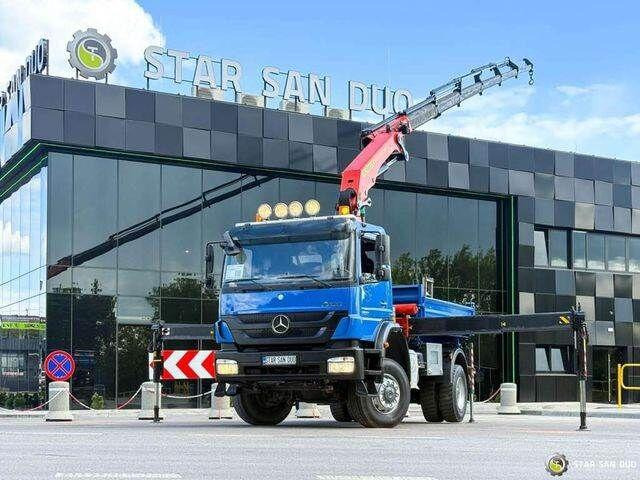 Mercedes-Benz AXOR 1833 4x4 Palfinger PK 22002 EH Crane Winch - 翻斗车, 起重车:图1 Mercedes-Benz AXOR 1833 4x4 Palfinger PK 22002 EH Crane Winch - 翻斗车, 起重车:图1
