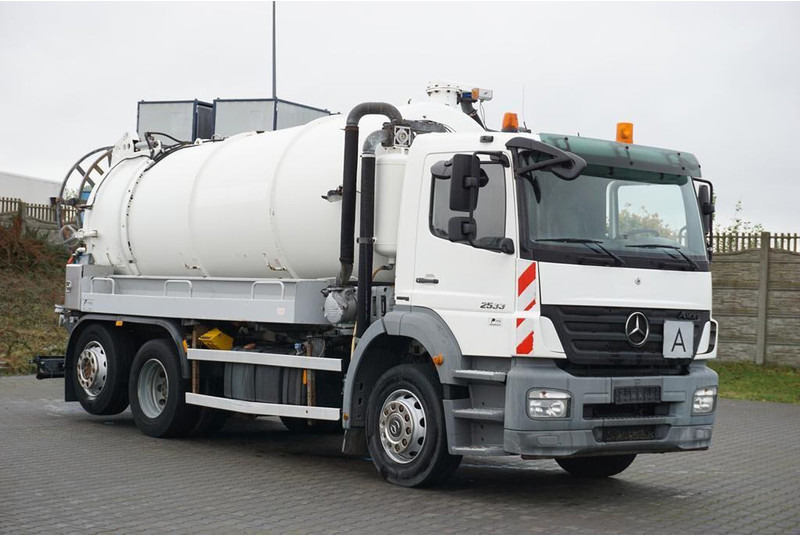 Mercedes-Benz AXOR / 2533 / 6 X 2 / E 5 / ASENIZACYJNY / OŚ SKRĘTNA - 真空车:图2 Mercedes-Benz AXOR / 2533 / 6 X 2 / E 5 / ASENIZACYJNY / OŚ SKRĘTNA - 真空车:图2