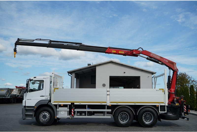 Mercedes-Benz / AXOR 2633 / 6X4 / SKRZYNIOWY - 6,55 M / MOCNA PODŁOGA / HDS FA - 栏板式/ 平板卡车, 起重车:图3 Mercedes-Benz / AXOR 2633 / 6X4 / SKRZYNIOWY - 6,55 M / MOCNA PODŁOGA / HDS FA - 栏板式/ 平板卡车, 起重车:图3