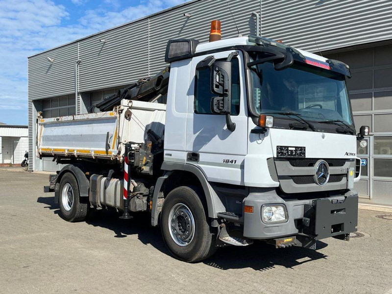 Mercedes-Benz Actros 1841 K 3-Way Meiller Tipper Crane Palfinger PK 13001-KA - 翻斗车, 起重车:图2 Mercedes-Benz Actros 1841 K 3-Way Meiller Tipper Crane Palfinger PK 13001-KA - 翻斗车, 起重车:图2