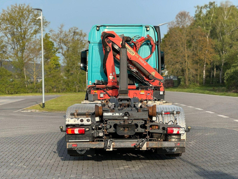 Mercedes-Benz Actros 2540 6x2 Abrollkipper Kran PK 11001 - 栏板式/ 平板卡车, 起重车:图3 Mercedes-Benz Actros 2540 6x2 Abrollkipper Kran PK 11001 - 栏板式/ 平板卡车, 起重车:图3