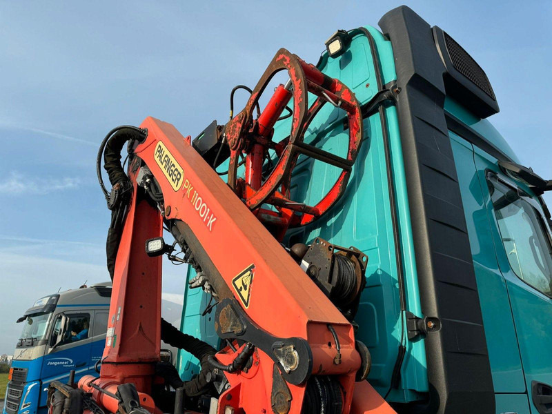 Mercedes-Benz Actros 2540 6x2 Abrollkipper Kran PK 11001 - 栏板式/ 平板卡车, 起重车:图5 Mercedes-Benz Actros 2540 6x2 Abrollkipper Kran PK 11001 - 栏板式/ 平板卡车, 起重车:图5