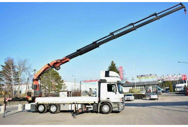 Mercedes-Benz Actros 2546 6x2 Palfinger PK 53002 Crane Kran - 栏板式/ 平板卡车, 起重车:图3 Mercedes-Benz Actros 2546 6x2 Palfinger PK 53002 Crane Kran - 栏板式/ 平板卡车, 起重车:图3