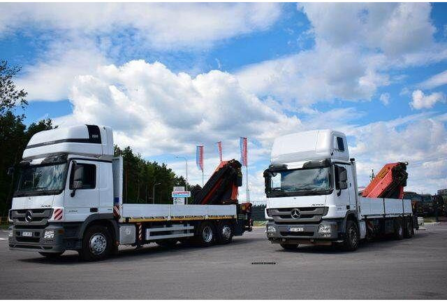 Mercedes-Benz Actros 2546 6x2 Palfinger PK 53002 Crane Kran - 栏板式/ 平板卡车, 起重车:图5 Mercedes-Benz Actros 2546 6x2 Palfinger PK 53002 Crane Kran - 栏板式/ 平板卡车, 起重车:图5