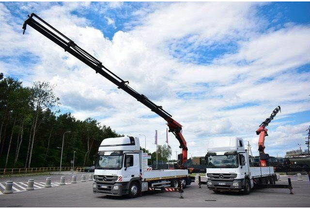 Mercedes-Benz Actros 2546 6x2 Palfinger PK 53002 Crane Kran - 栏板式/ 平板卡车, 起重车:图4 Mercedes-Benz Actros 2546 6x2 Palfinger PK 53002 Crane Kran - 栏板式/ 平板卡车, 起重车:图4
