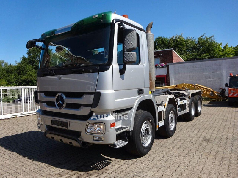Mercedes-Benz Actros 3244 - Hook lift truck 8x4 - 吊钩升降车, 起重车:图1 Mercedes-Benz Actros 3244 - Hook lift truck 8x4 - 吊钩升降车, 起重车:图1
