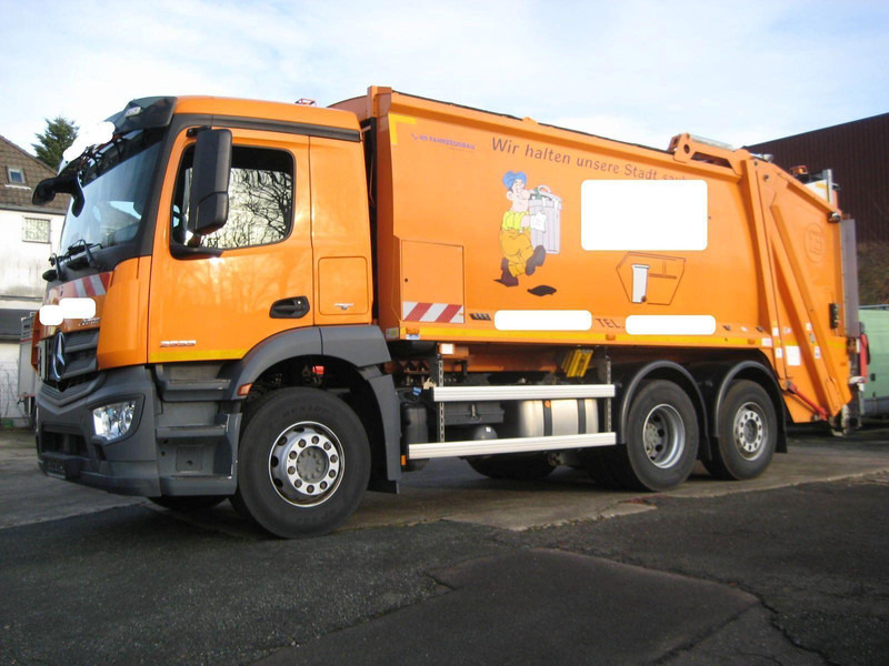 Mercedes-Benz Antos 2533 Garbage truck Terberg Olympus 20W - 垃圾车:图1 Mercedes-Benz Antos 2533 Garbage truck Terberg Olympus 20W - 垃圾车:图1
