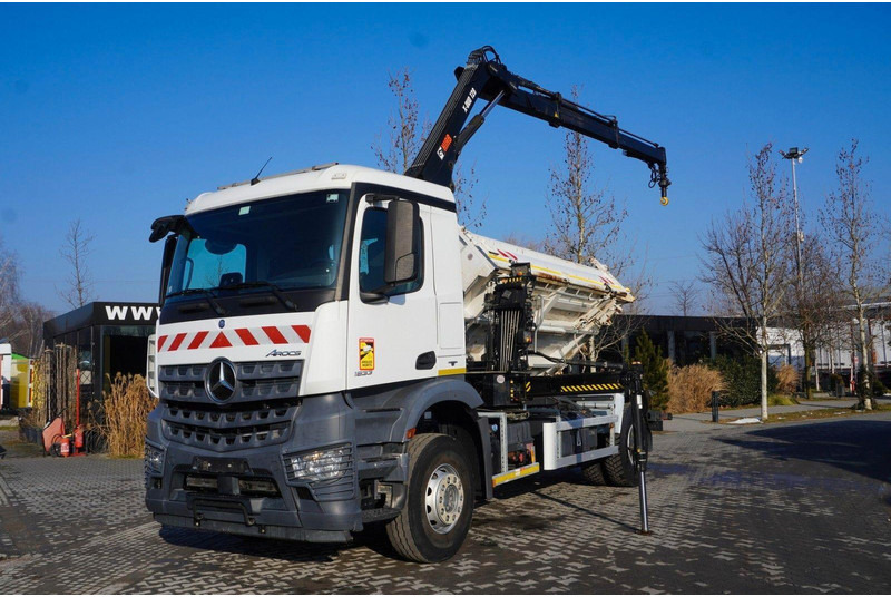 Mercedes-Benz Arocs 1833 3-Way Tipper Crane HIAB X-DUO 128 B - 翻斗车, 起重车:图3 Mercedes-Benz Arocs 1833 3-Way Tipper Crane HIAB X-DUO 128 B - 翻斗车, 起重车:图3