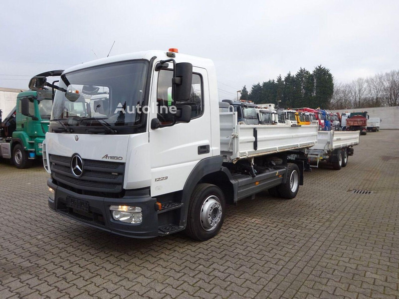 Mercedes-Benz Atego 1223 - 3 way tipper+semi-trailer - 翻斗车:图2 Mercedes-Benz Atego 1223 - 3 way tipper+semi-trailer - 翻斗车:图2