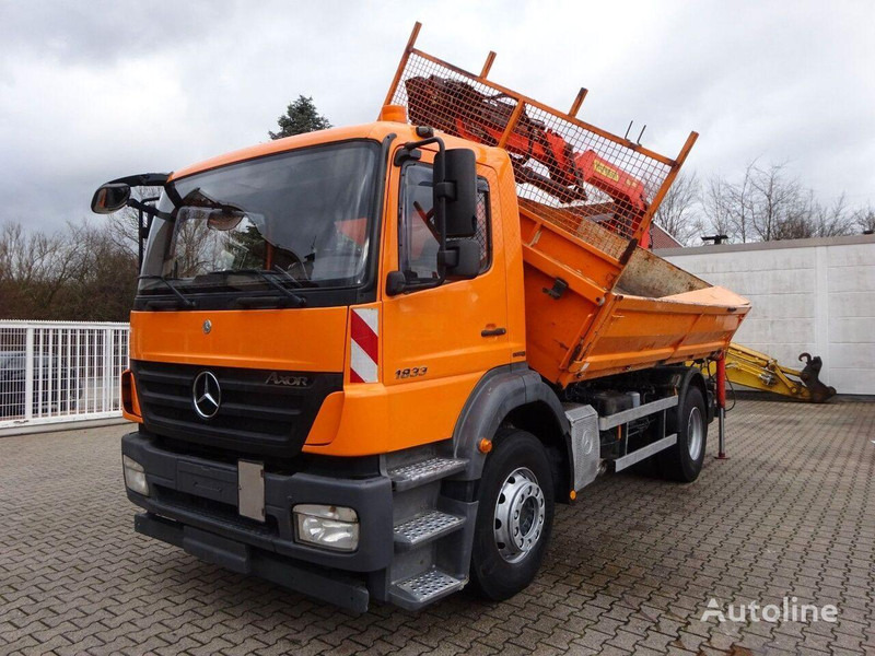 Mercedes-Benz Axor 1833 - 翻斗车, 起重车:图2 Mercedes-Benz Axor 1833 - 翻斗车, 起重车:图2