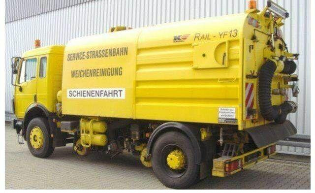 Mercedes-Benz SK 1820 4x2 Schienenreinigungs Kehrmaschine RAIL - 道路清扫机:图3 Mercedes-Benz SK 1820 4x2 Schienenreinigungs Kehrmaschine RAIL - 道路清扫机:图3