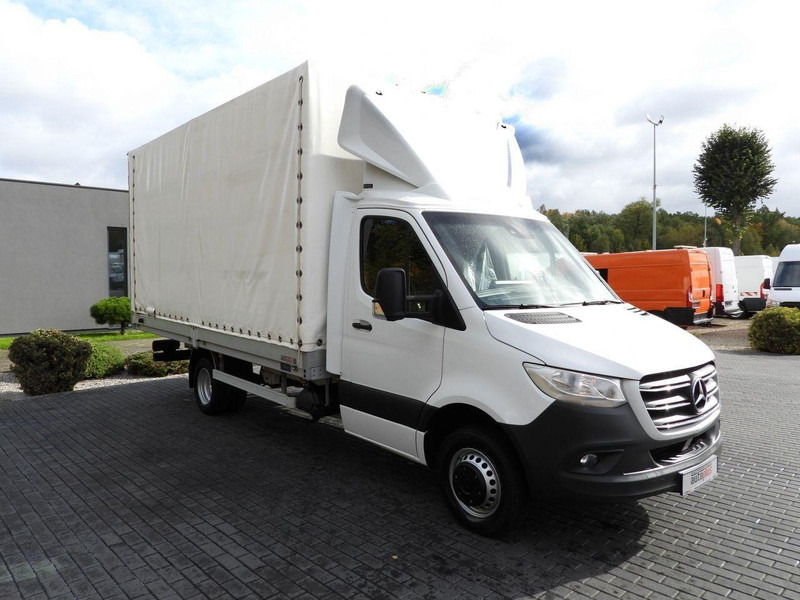 Mercedes-Benz SPRINTER 316 PLANDEKA 10 PALET BLIŹNIACZE KOŁA KLIMATYZACJA 165 - 侧帘货车:图4 Mercedes-Benz SPRINTER 316 PLANDEKA 10 PALET BLIŹNIACZE KOŁA KLIMATYZACJA 165 - 侧帘货车:图4