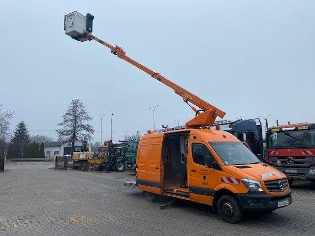 Mercedes-Benz Sprinter 516 CDI Hebebuehne Palfinger PD140V - 卡车, 起重车:图1 Mercedes-Benz Sprinter 516 CDI Hebebuehne Palfinger PD140V - 卡车, 起重车:图1