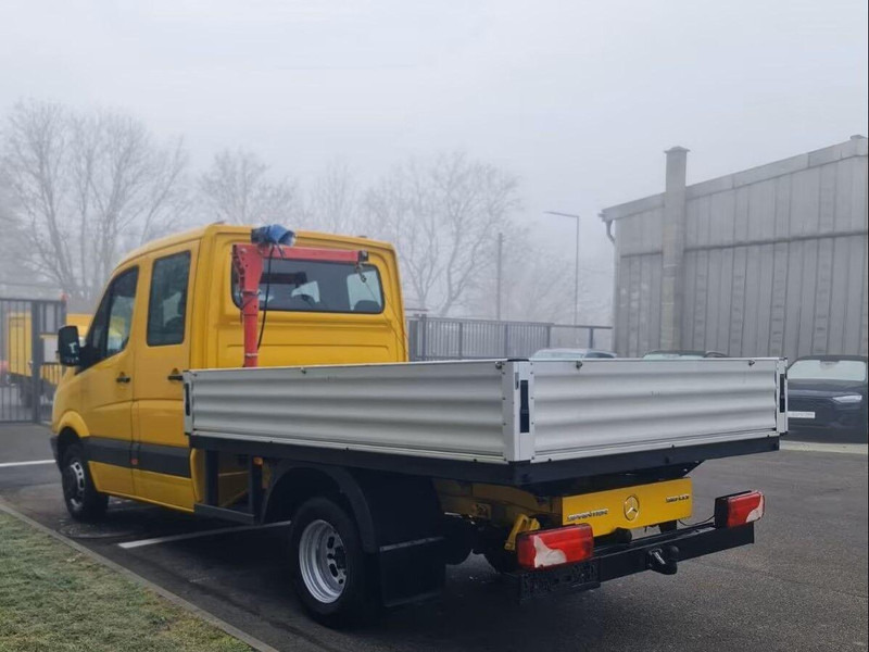 Mercedes-Benz Sprinter 519 CDI Doka - Flatbed truck + crane - 栏板式/ 平板卡车, 起重车:图4 Mercedes-Benz Sprinter 519 CDI Doka - Flatbed truck + crane - 栏板式/ 平板卡车, 起重车:图4