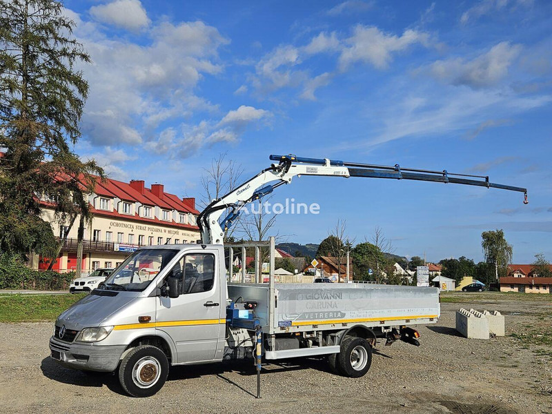 Mercedes-Benz Sprinter 616 Flatbed + crane Cormach - 栏板式/ 平板卡车, 起重车:图1 Mercedes-Benz Sprinter 616 Flatbed + crane Cormach - 栏板式/ 平板卡车, 起重车:图1
