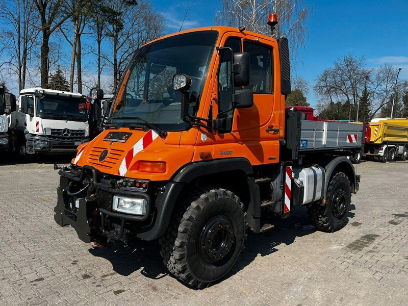 Mercedes-Benz UNIMOG U400 405/12 ZUGMASCHINE/ KIPPER - 自卸车:图2 Mercedes-Benz UNIMOG U400 405/12 ZUGMASCHINE/ KIPPER - 自卸车:图2