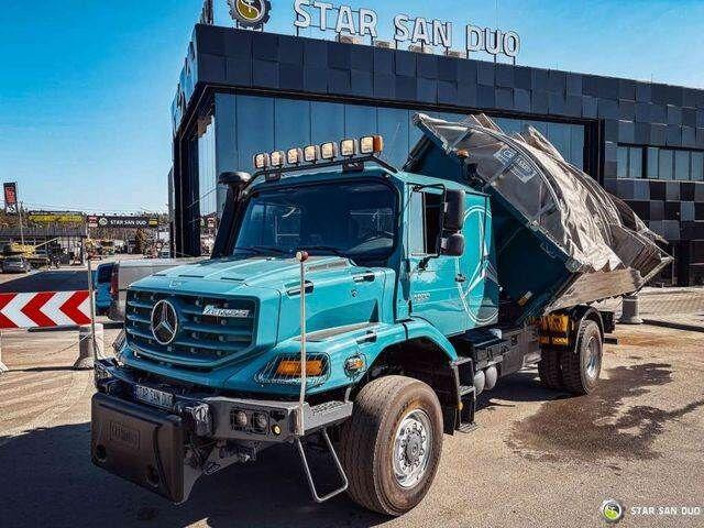 Mercedes-Benz Zetros 1833 4x4 Kipper Camper Chassis - 翻斗车, 起重车:图4 Mercedes-Benz Zetros 1833 4x4 Kipper Camper Chassis - 翻斗车, 起重车:图4
