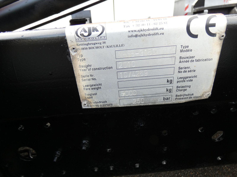 Mitsubishi Canter Fuso Abrollkipper 租赁 Mitsubishi Canter Fuso Abrollkipper：图12