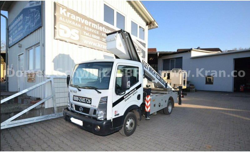 Nissan NT400 Cabstar Klaas Theo Emelőkosaras 25m - 卡车, 起重车:图1 Nissan NT400 Cabstar Klaas Theo Emelőkosaras 25m - 卡车, 起重车:图1