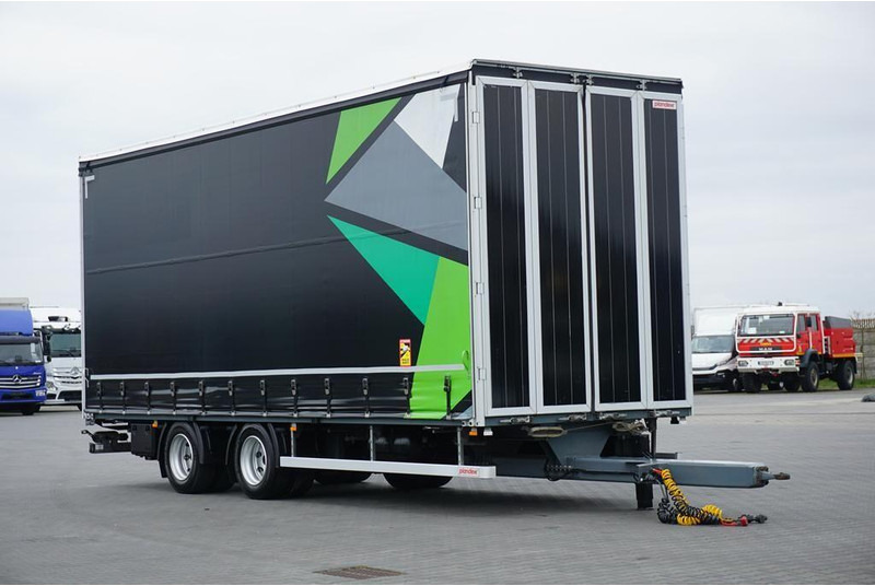 Plandex TANDEM / PRZEJAZDOWA / DŁ. 7,75 M / OS PODNOSZONA - 侧帘拖车:图1 Plandex TANDEM / PRZEJAZDOWA / DŁ. 7,75 M / OS PODNOSZONA - 侧帘拖车:图1