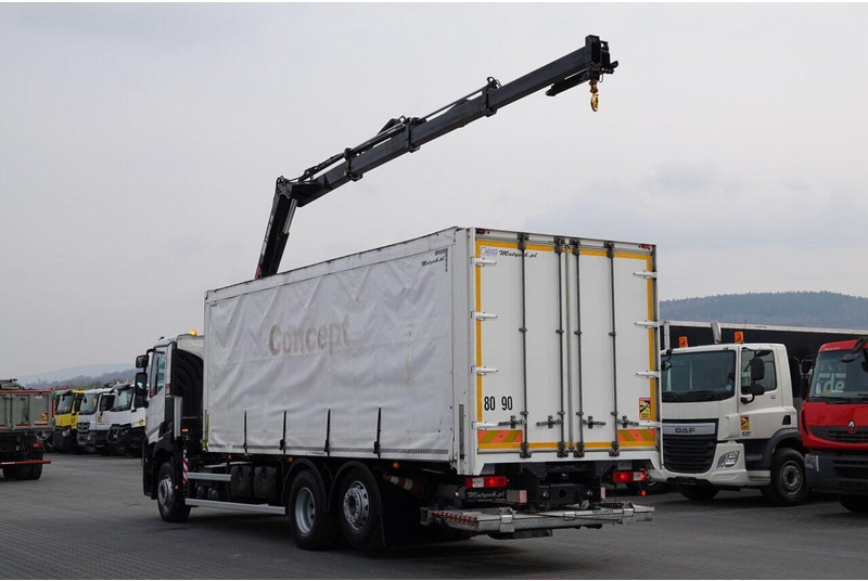 Renault C 380 / 6x2 / SKRZYNIOWY / HDS HIAB 138 B-3 WYSÓW 10,5 M / ROTAT - 侧帘卡车:图3 Renault C 380 / 6x2 / SKRZYNIOWY / HDS HIAB 138 B-3 WYSÓW 10,5 M / ROTAT - 侧帘卡车:图3