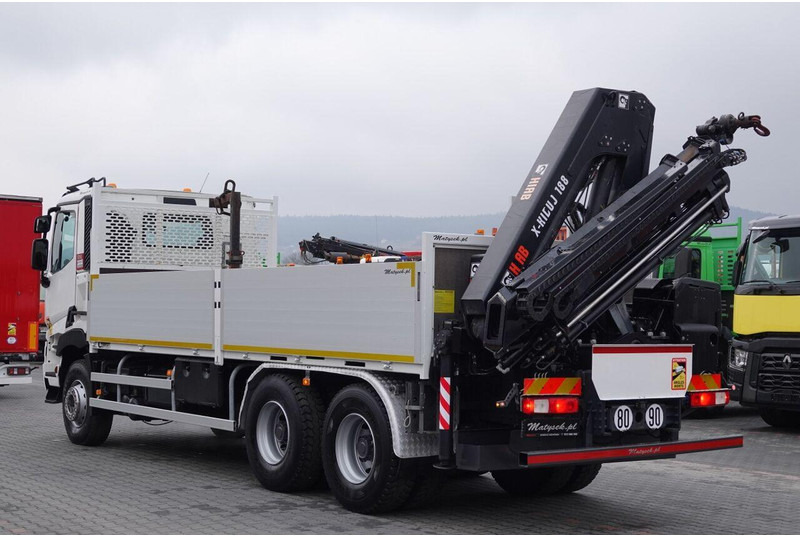 栏板式/ 平板卡车, 起重车 Renault C 380 / 6x4 / SKRZYNIOWY 6,6 m / + HDS HIAB 188 x-hiduo wysów: 1：图10